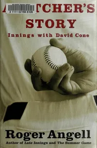 Cover of A pitcher's story by Roger Angell
