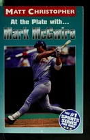 Cover of At the plate with-- Mark McGwire by Matt Christopher