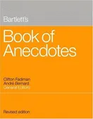 Cover of Bartlett's book of anecdotes by Clifton Fadiman