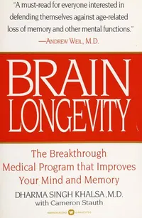 Cover of Brain longevity by Dharma Singh Khalsa
