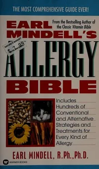 Cover of Earl Mindell's allergy bible by Earl Mindell