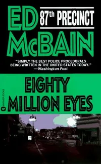 Cover of Eighty million eyes by Evan Hunter