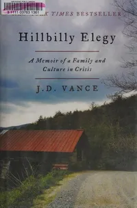 Cover of Hillbilly Elegy by J.D. Vance