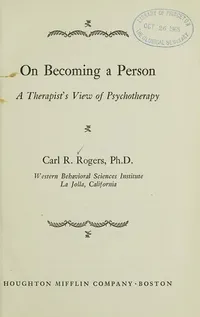 Cover of On Becoming a Person by Carl Rogers