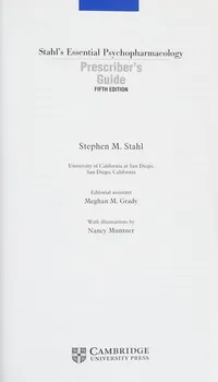 Cover of Prescriber's Guide: Stahl's Essential Psychopharmacology by Stephen M. Stahl