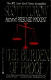 Cover of Burden of Proof by Scott Turow