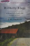 Cover of Hillbilly Elegy by J.D. Vance