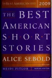 Cover of The Best American Short Stories 2009 by Alice Sebold